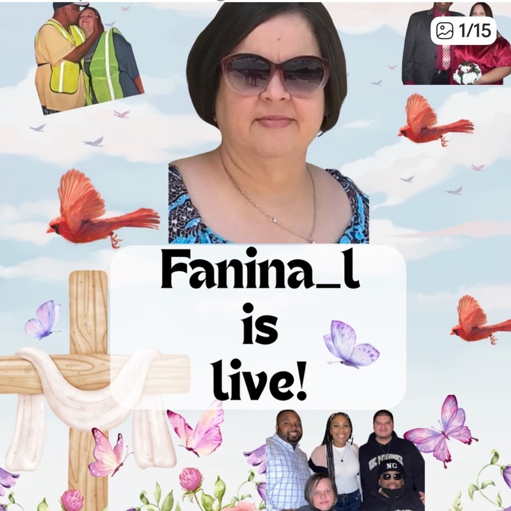 FANINA IS LIVE
